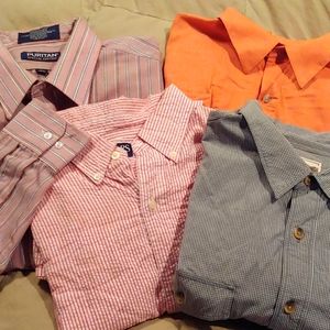 Men's shirt.. 1 L/S: 3/ SS